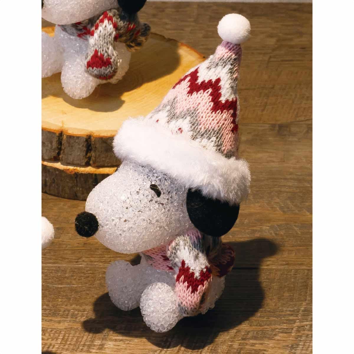 Amazon.co.jp: クリスマスライト ミニスヌーピー ピンクミックス 高さ